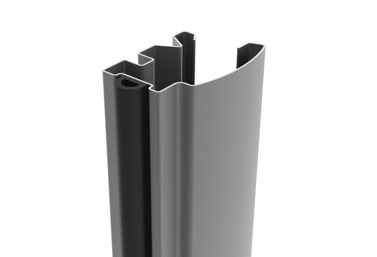 Façade de placard 3 portes coulissante Candy laqué - Kazed : Confort'Mat