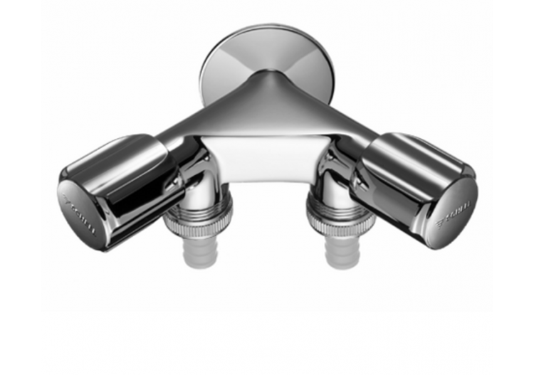 Robinet de service double COMFORT - 033660699 - Schell