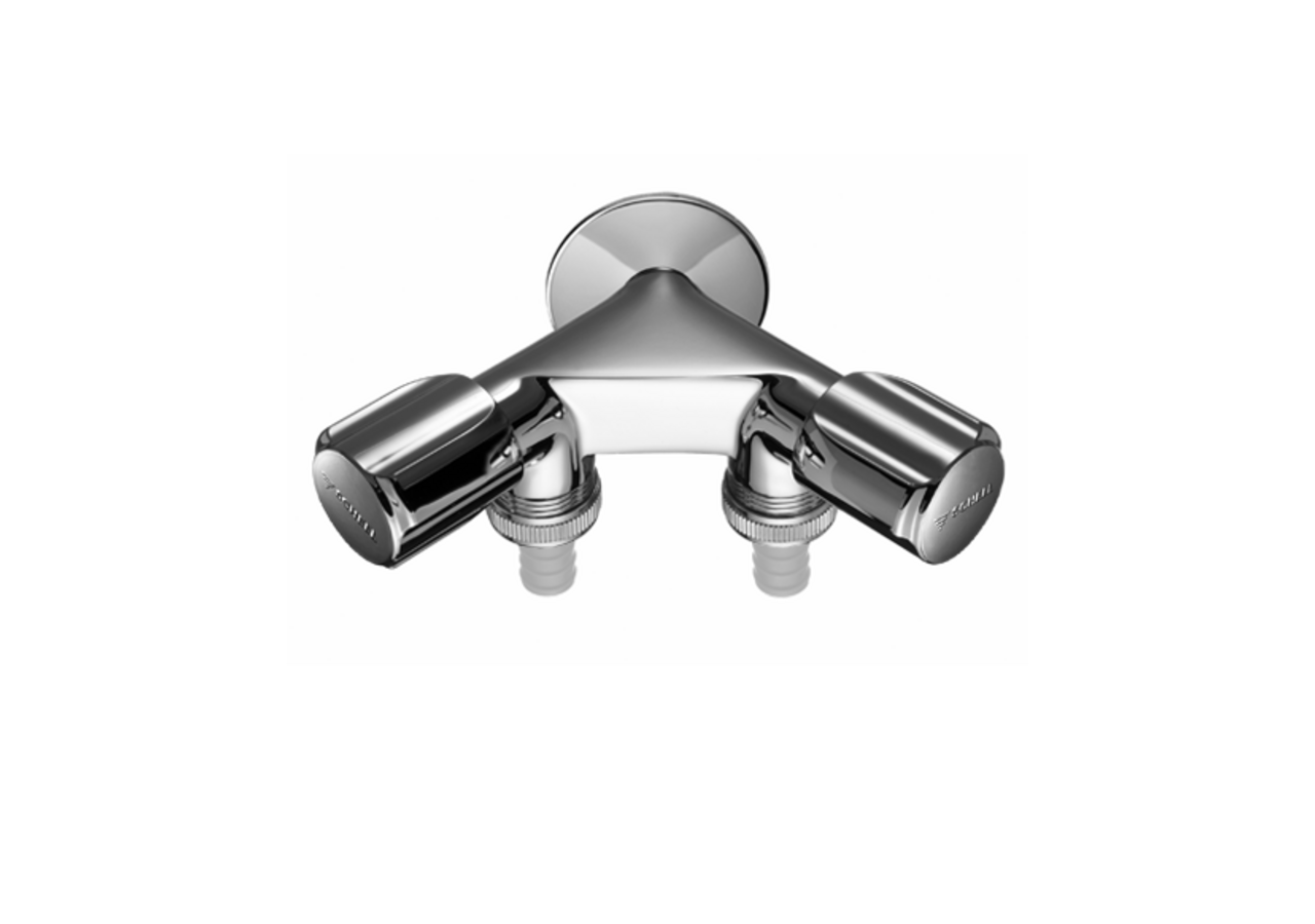 Robinet de service double COMFORT - 033660699 - Schell