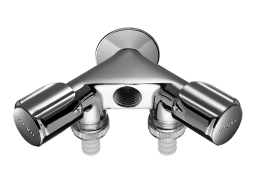 Robinet de service double COMFORT - 033680699 - Schell Robinet de service double COMFORT - 033680699 - Schell