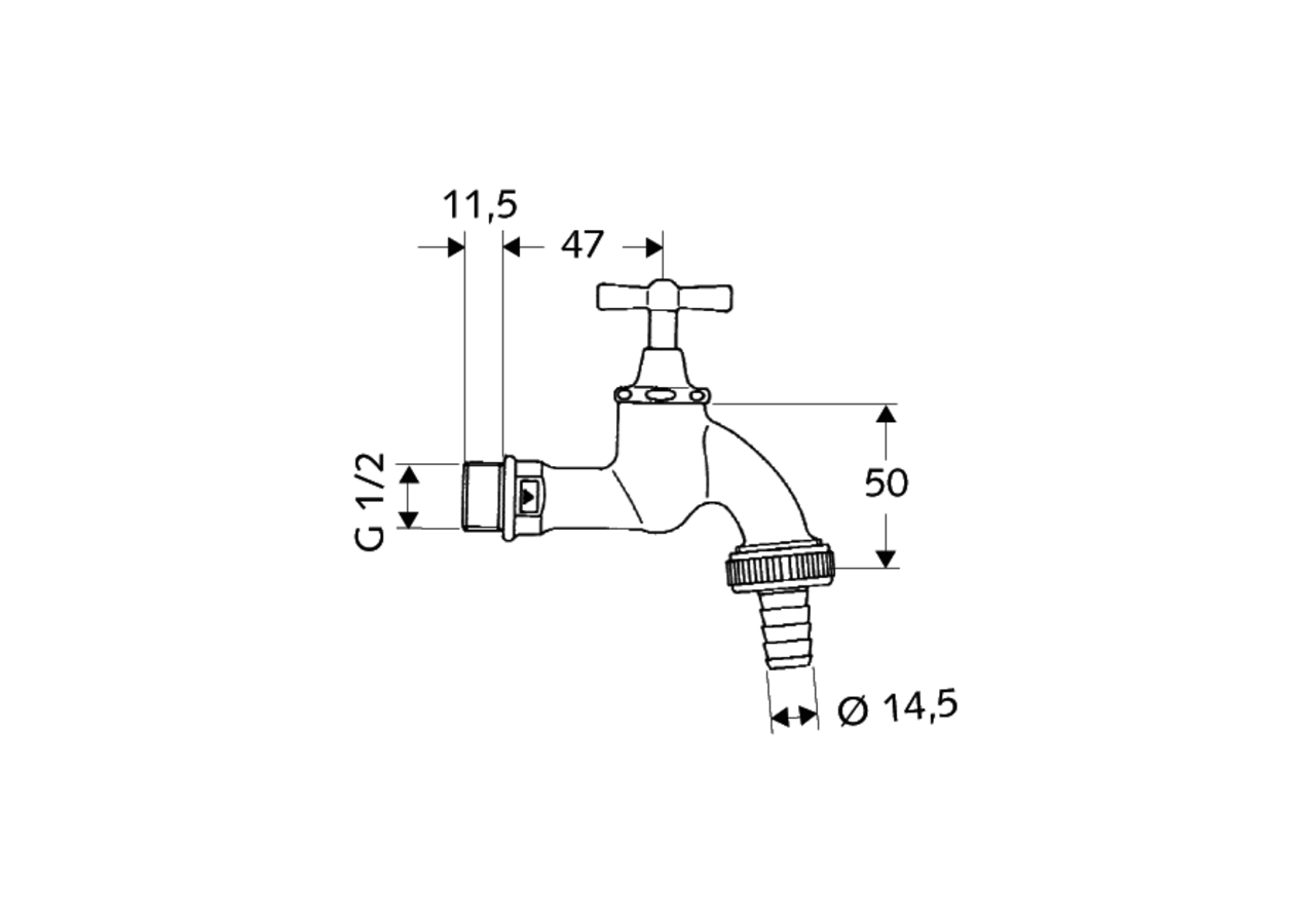 Robinet de service - 034050699 - Schell