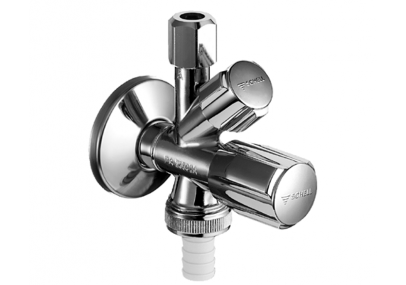 Robinet d'équerre combiné COMFORT - 035510699 - Schell Robinet d'équerre combiné COMFORT - 035510699 - Schell