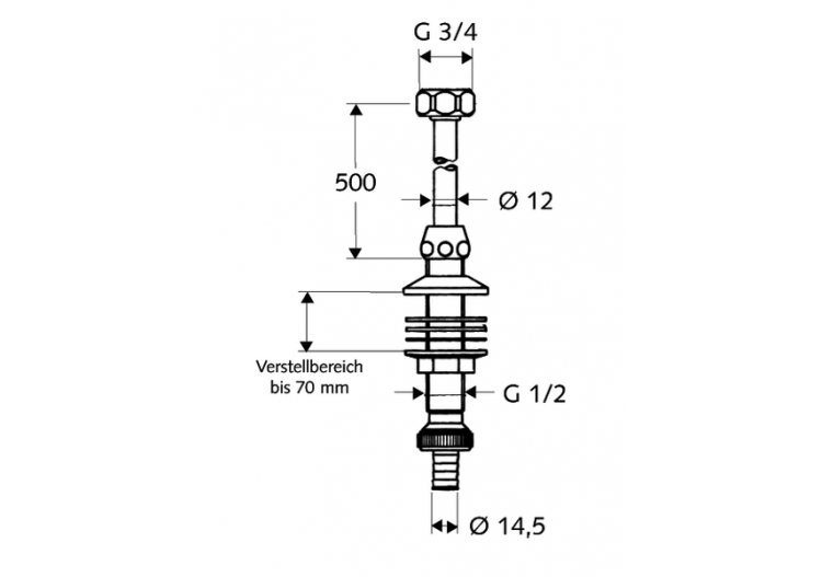 Garniture de rinçage - 039080699 - Schell 2