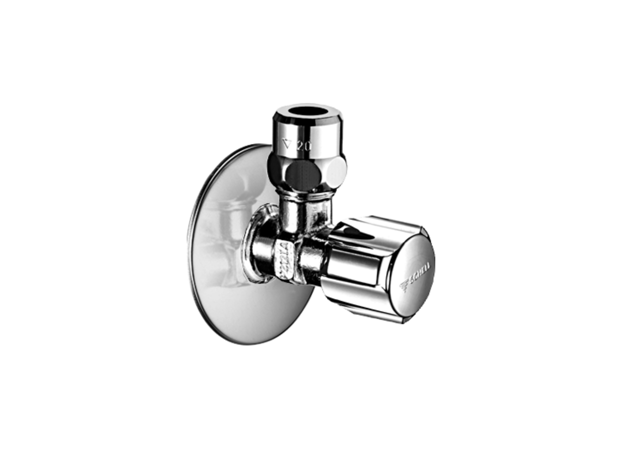 Robinet d'équerre avec fonction de régulation COMFORT - 049020699 - Schell