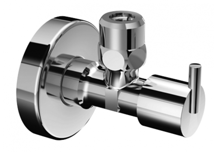 Robinet d'équerre avec fonction de régulation PINT - 053900699 - Schell