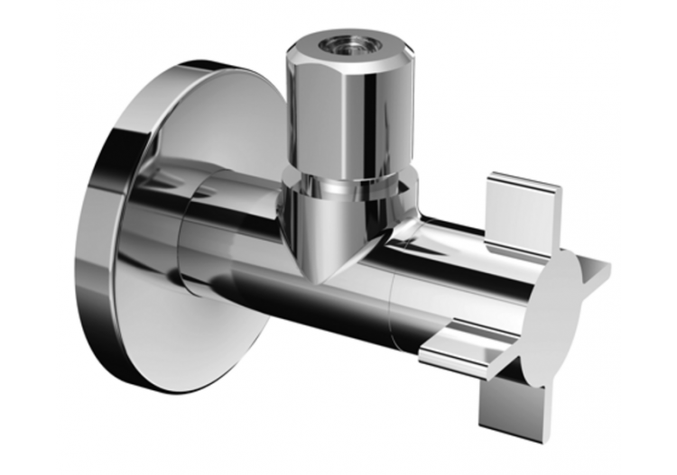 Robinet d'équerre design avec fonction de régulation 4WING - 053930699 - Schell