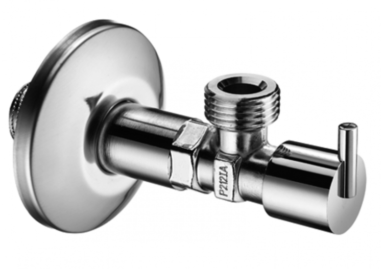 Robinet d'équerre avec fonction de régulation PINT - 054190699 - Schell