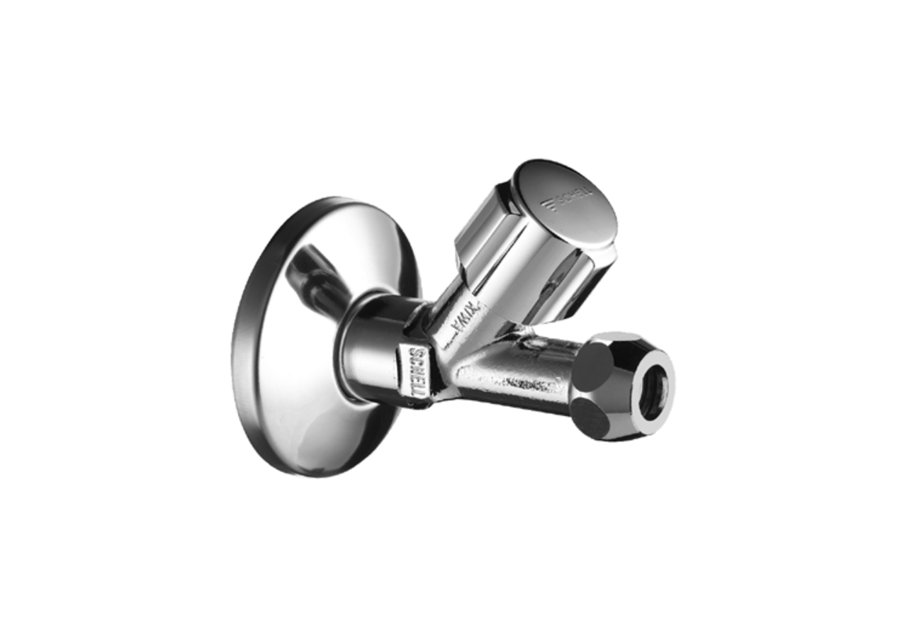 Robinet de service à siège incliné COMFORT - 059030699 - Schell