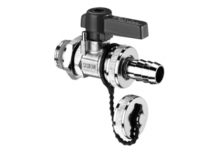 Robinet de remplissage et de vidange à boisseau sphérique avec manette - 139940099 - Schell