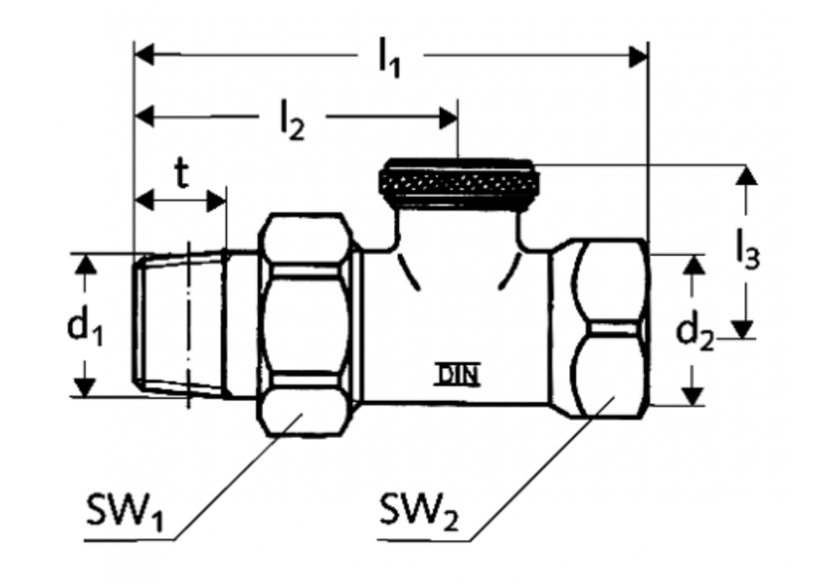 Raccord pour radiateur - 141180499 - Schell