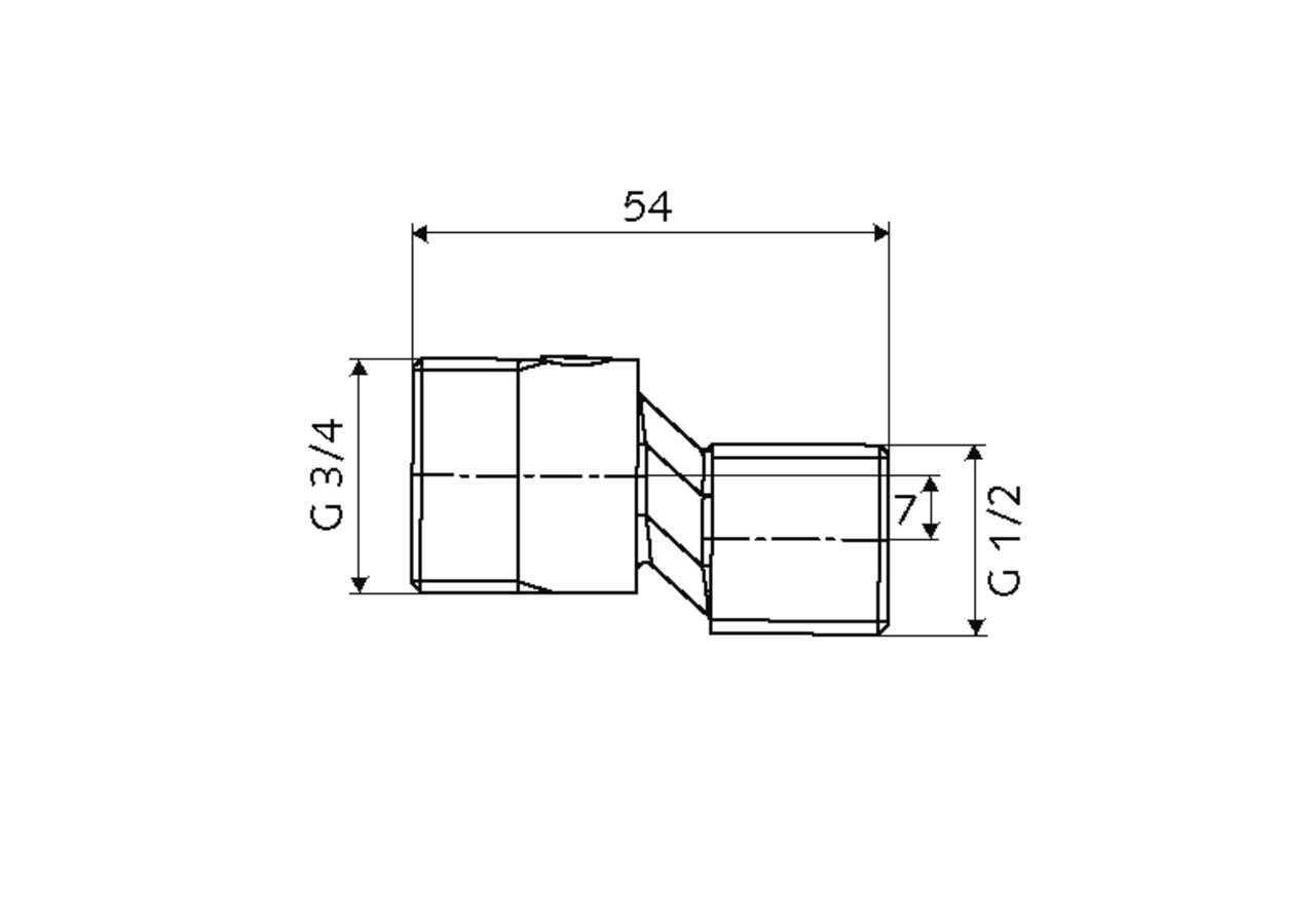 Raccord-S avec robinet d'arrêt (Jeu) - 237750099 - Schell