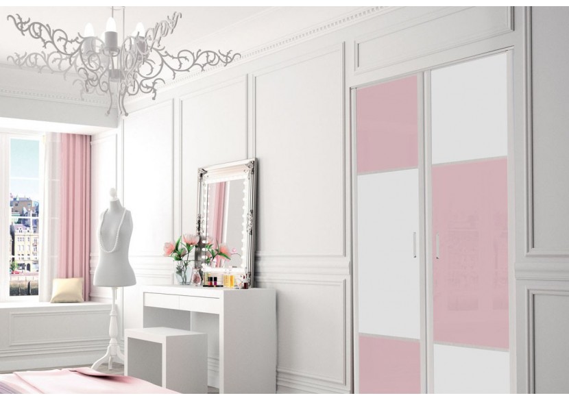 Façade de placard 2 portes pivotante Candy - Kazed : Confort'Mat