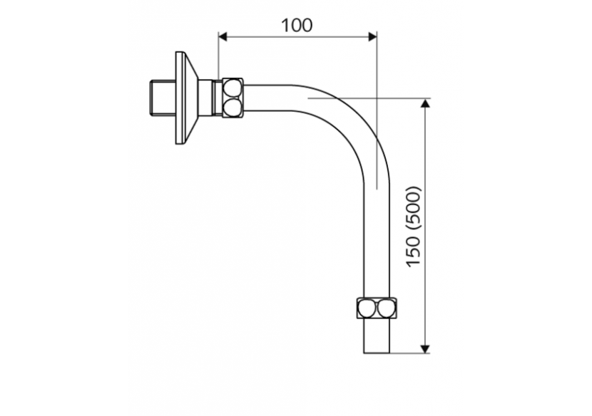 Coude de sortie DN 15 - 256680699 - Schell