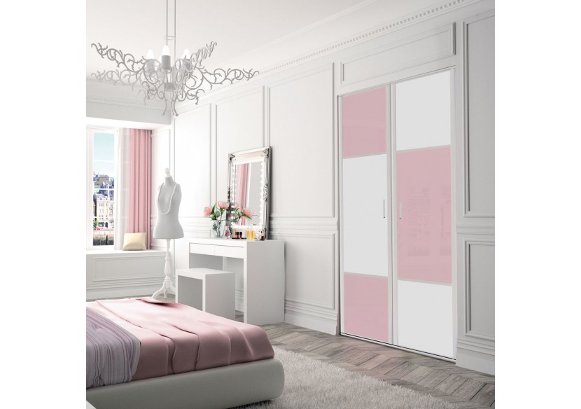 Façade de placard 2 portes pivotante Candy - Kazed : Confort'Mat