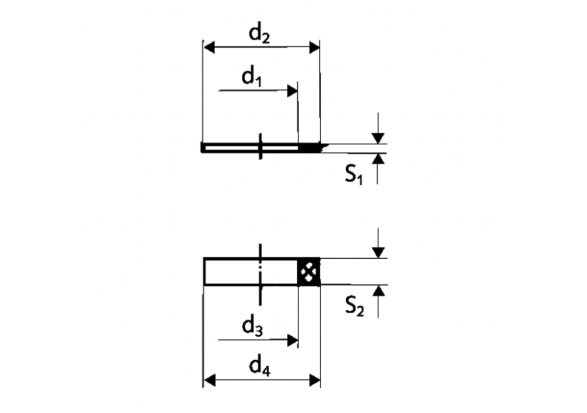 Joint à écrasement pour raccord à compression - 266160099 - Schell
