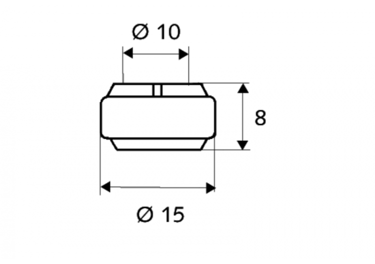 Raccord bicône complet - 266200099 - Schell 2