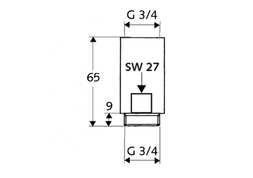 Pièce d'écartement - 270140699 - Schell