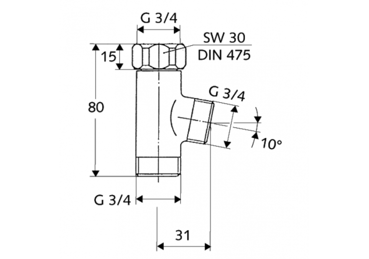 Raccord-T - 270880699 - Schell 2