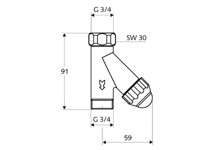 Raccord avec filtre - 270950699 - Schell 2
