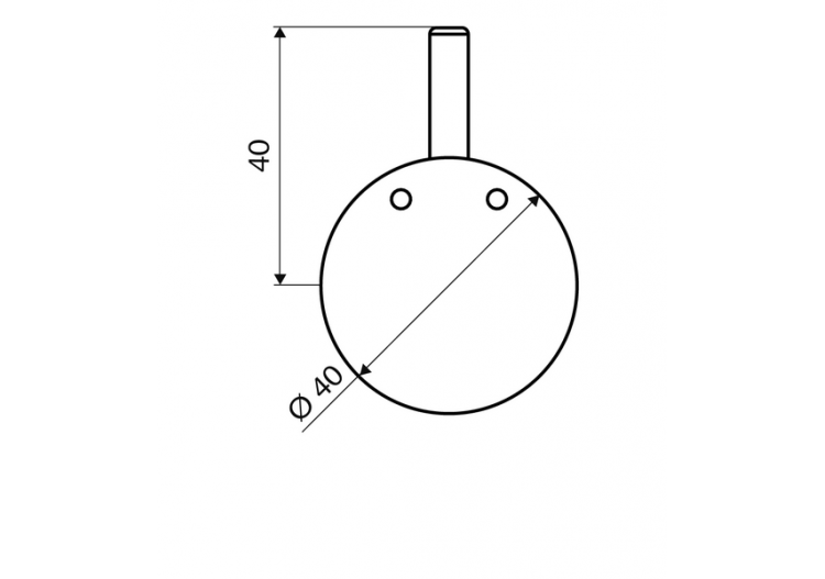 Poignée de thermostat EasyGrip - 291920699 - Schell 2