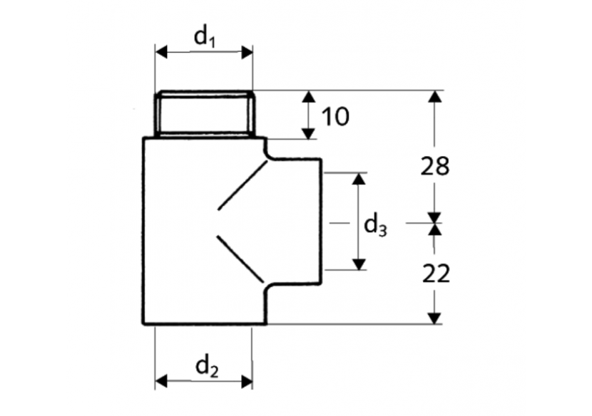 Raccord-T - 442020699 - Schell