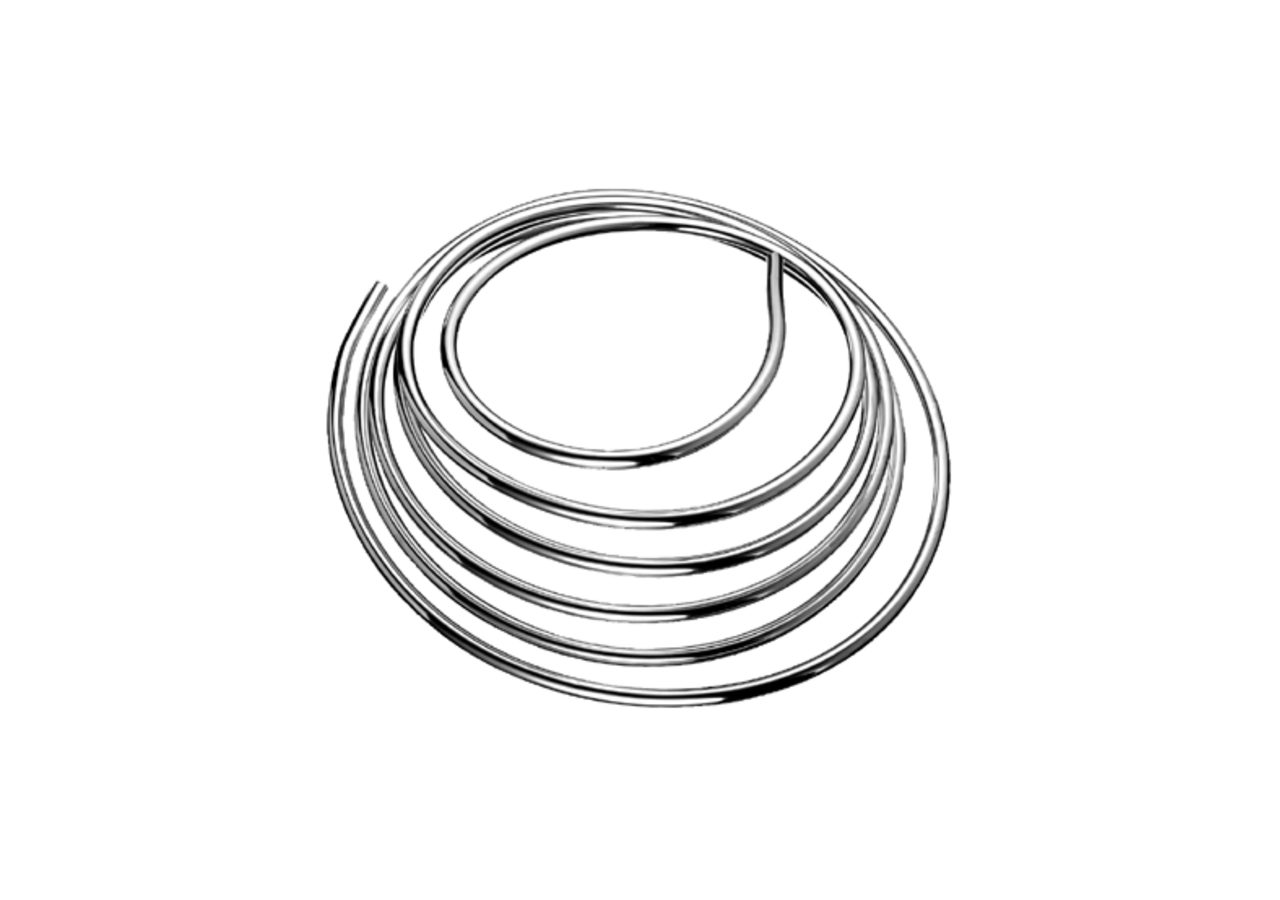 Tube en cuivre en forme de rouleau - 487420699 - Schell