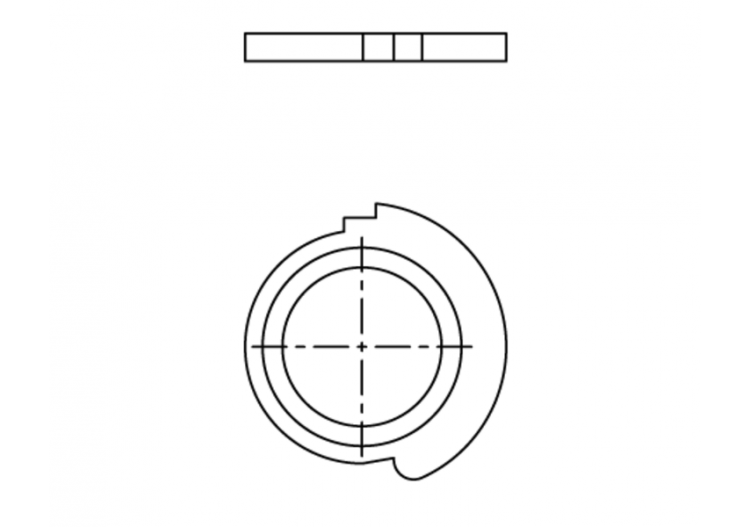 Disque de blocage pour bouton du thermostat - 776730099 - Schell 2