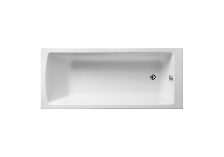 Baignoire rectangulaire à encastrer 1800 x 800 x 560 mm - 25 kg - 55840001000 - Vitra
