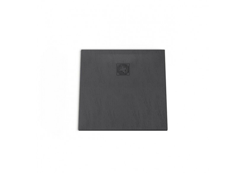 Receveur en pierre de synthèse V-Stone 100x080 Pierre Noir - 59920099000 - Vitra