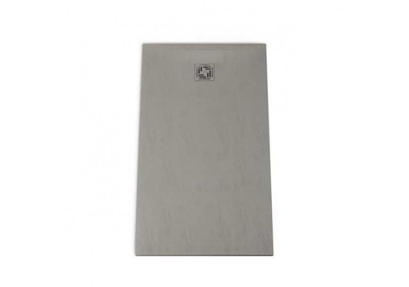 Receveur en pierre de synthèse V-Stone 120x80 Rect. Pierre Gris - 59920106000 - Vitra