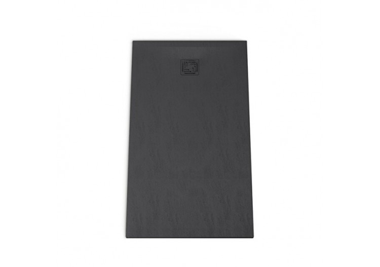 Receveur en pierre de synthèse V-Stone 140x070 Pierre Noir - 59920115000 - Vitra