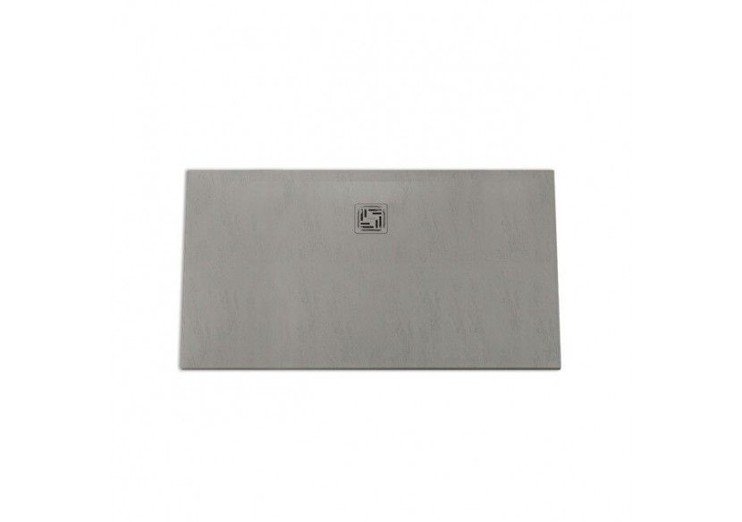 Receveur en pierre de synthèse V-Stone 170x70 Rect. Pierre Gris - 59920134000 - Vitra