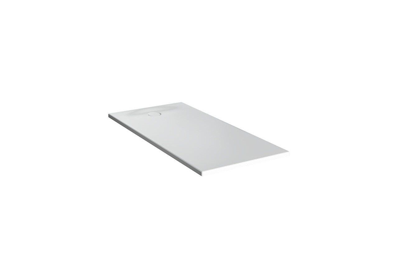 Leaf 180x80 Rect. Blanc ultra brillant Classe A PN12 - 65260001000 - Vitra