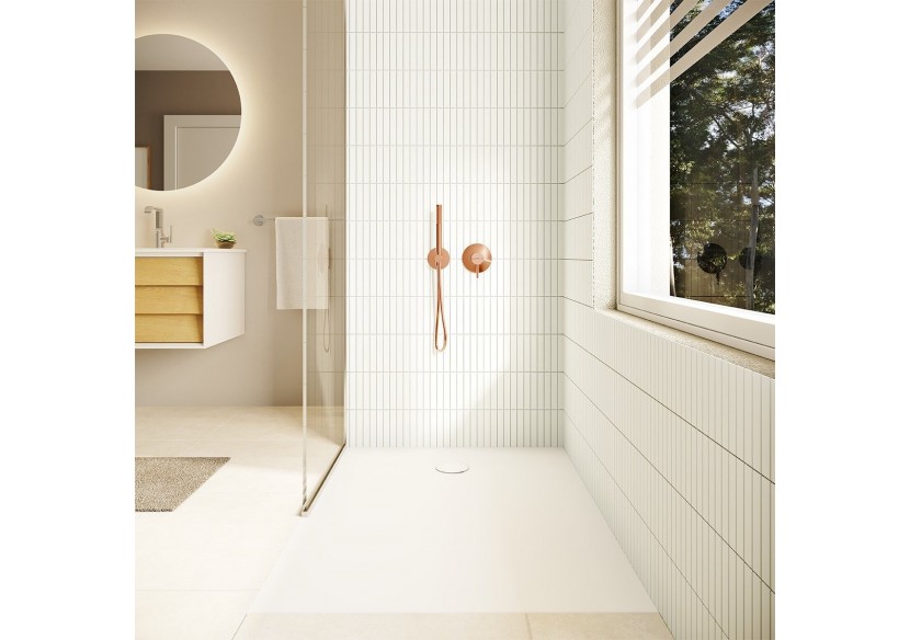 Leaf 100x90 Rect. Blanc ultra brillant Classe A PN12 - 65270001000 - Vitra