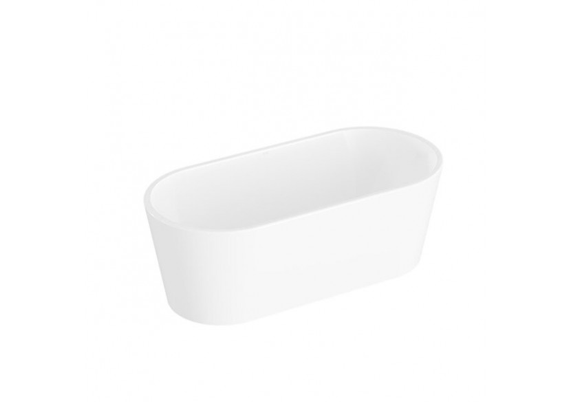 160x75 Baignoire îlot + set de pieds + siphon caché - 65360006000 - Vitra