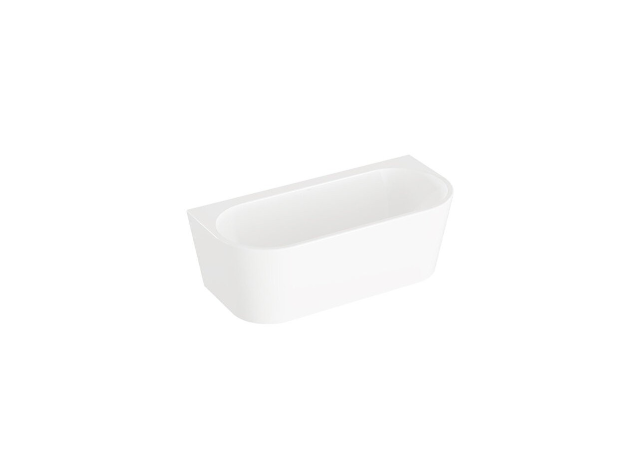 165x75 Baignoire BTW + set de pieds + siphon caché - 65410006000 - Vitra