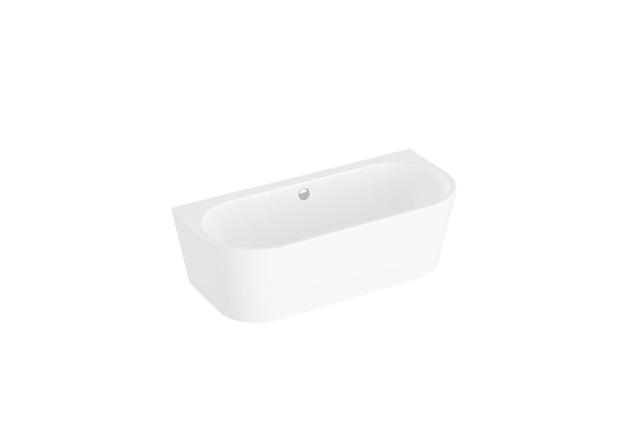 180x80 Baignoire BTW + set de pieds + siphon standard - 65420008000 - Vitra