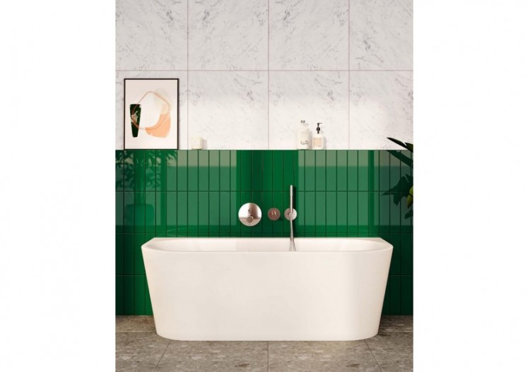 180x80 Baignoire BTW + set de pieds + siphon standard - 65420008000 - Vitra 2