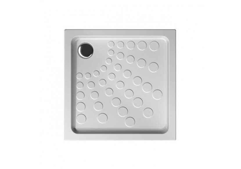 Arkitekt receveur à encastrer ou à poser fond extra plat, 70x70cm - 5735L003M0578 - Vitra