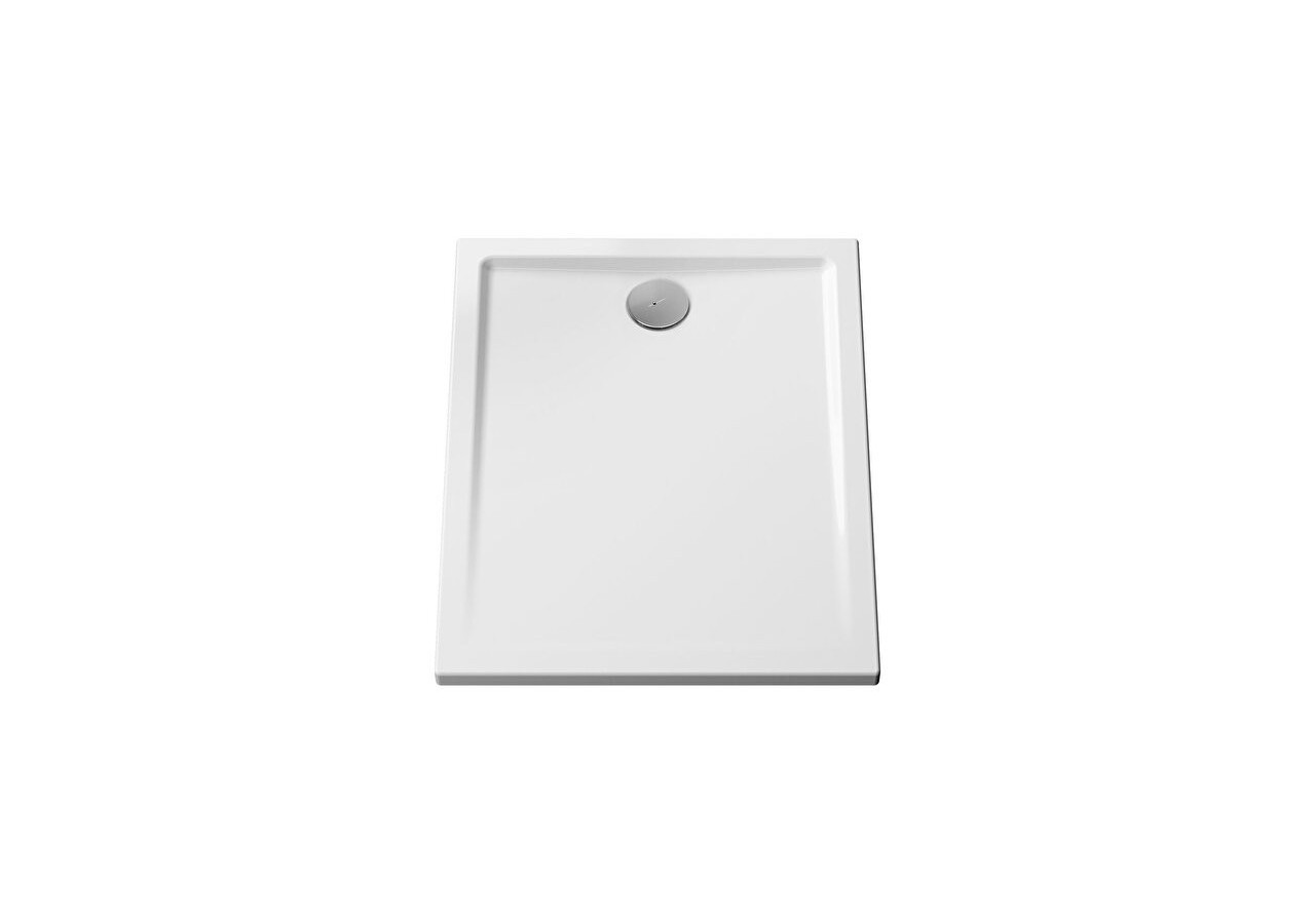 Cascade receveur ultra plat en céramique, 100x80cm, blanc haute brillance - 5763L003M0695 - Vitra
