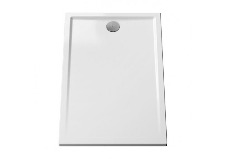 Cascade receveur ultra plat en céramique,140x90cm, blanc VitrA Antislip - 5766L203M0695 - Vitra