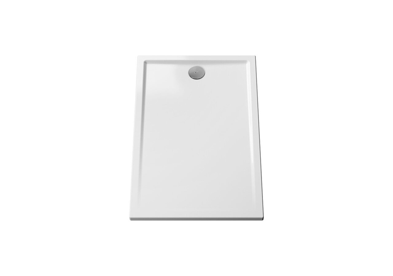 Cascade receveur ultra plat en céramique,140x90cm, blanc VitrA Antislip - 5766L203M0695 - Vitra