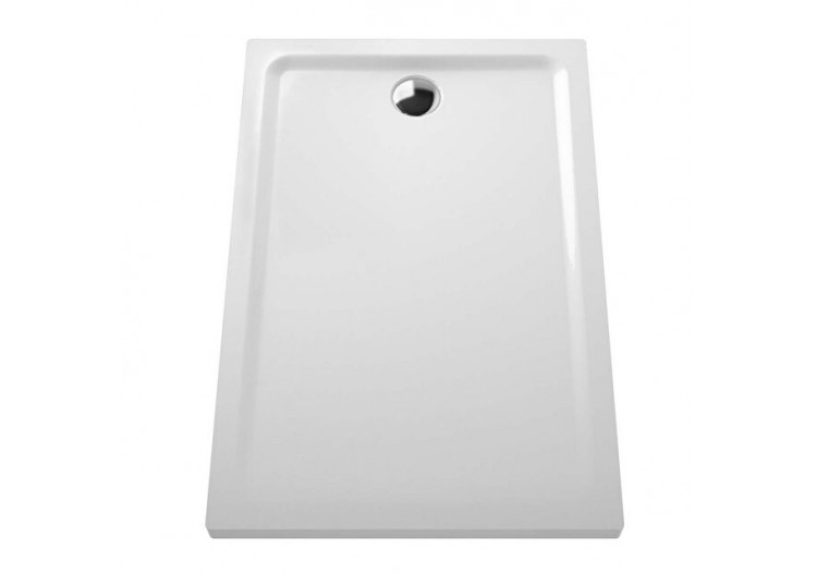 Arkitekt receveur à encastrer ou à poser extra plat, 120 x 80cm - 5809L003M0578 - Vitra