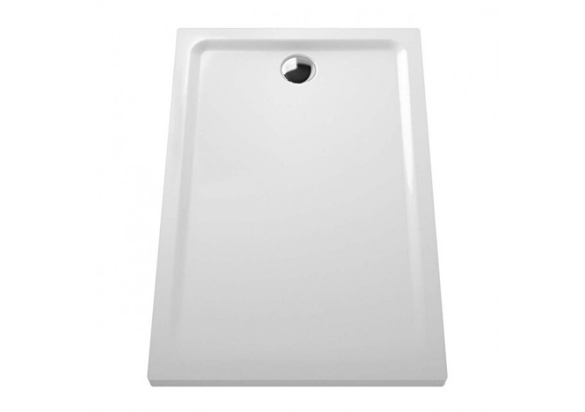 Arkitekt receveur à encastrer ou à poser extra plat, VitrA Antislip,120 x 80cm - 5809L203M0578 - Vitra