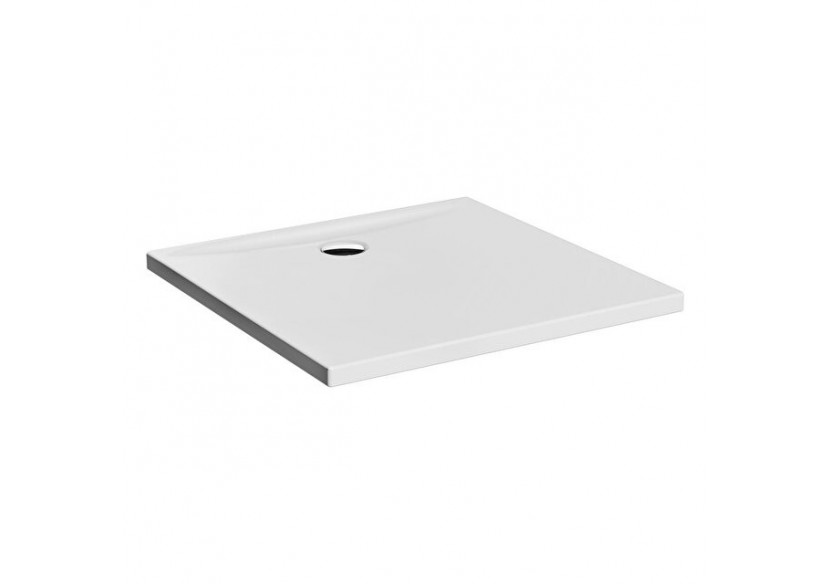 Lagoon receveur ultra plat en céramique, 90cm, carré, blanc haute brillance - 7762L003M0578 - Vitra