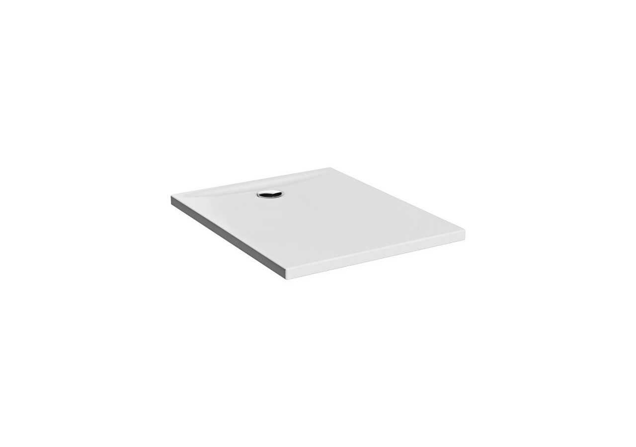 Lagoon receveur ultra plat en céramique, 100x80cm, blanc haute brillance - 7763L003M0578 - Vitra