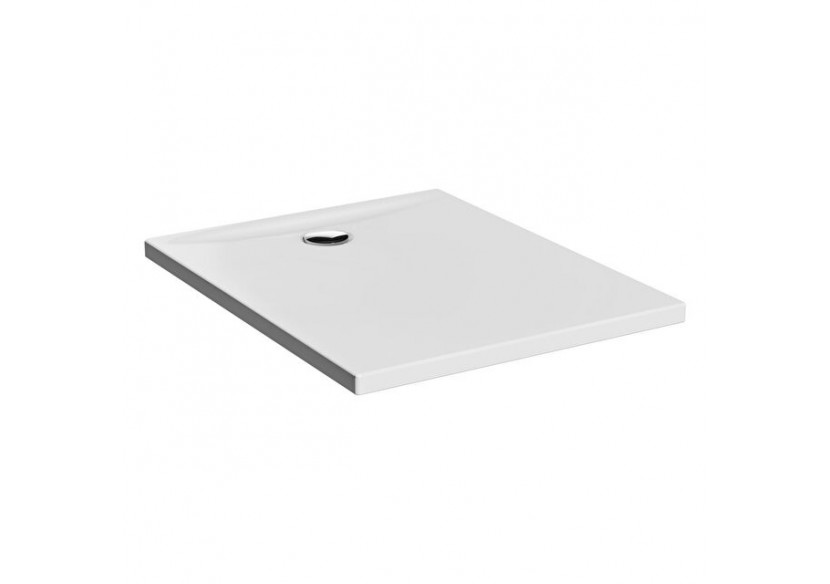 Lagoon receveur ultra plat en céramique, 100x80cm, blanc VitrA Antislip - 7763L203M0578 - Vitra