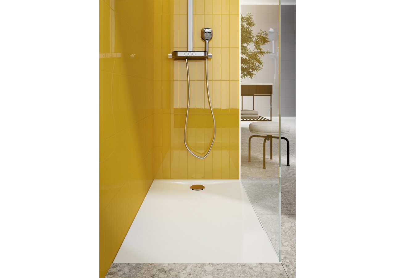 Lagoon receveur ultra plat en céramique, 120x80cm, blanc VitrA Antislip - 7764L203M0578 - Vitra