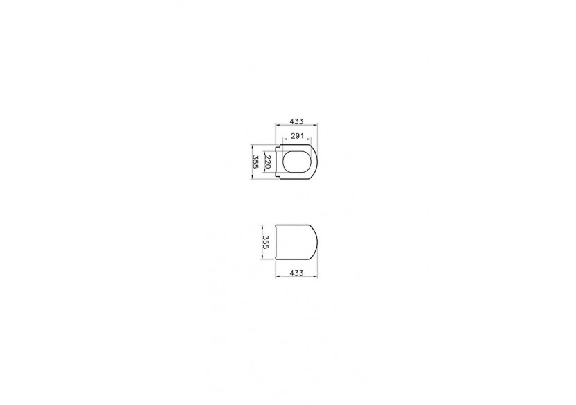 Valarte abattant Duroplast, avec fermeture douce et libération rapide - 124-003R009 - Vitra