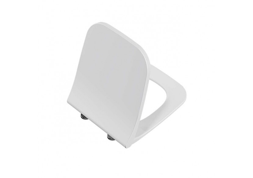 Abattant Slim, fermeture douce, charnière métallique amovible, fixation par le dessus, démontage rapide - 191-003R009 - Vitra